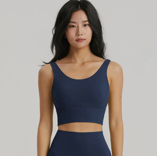 91thelabel Oshun Molded Cup Lycra Classic U- Back Sports Bra