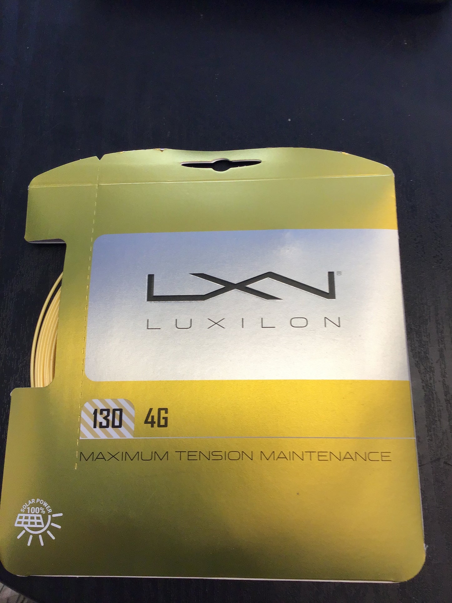 Luxilon maximum tension maintenance