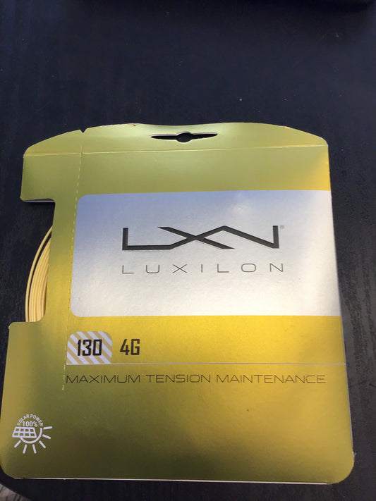 Luxilon maximum tension maintenance