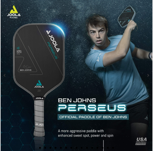 JOOLA Ben Johns Perseus CFS 16 Pickleball Paddle